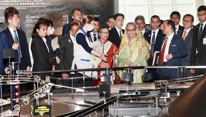 জাপানের জাতীয় বিজ্ঞান জাদুঘর পরিদর্শন করলেন প্রধানমন্ত্রী জাপানের জাতীয় বিজ্ঞান জাদুঘর পরিদর্শন করলেন প্রধানমন্ত্রী