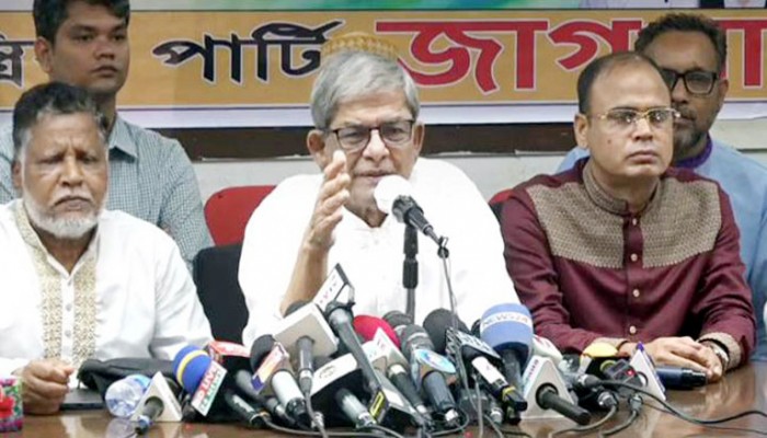 এই সরকারের অধীনে কোনো নির্বাচন নয় : মির্জা ফখরুল এই সরকারের অধীনে কোনো নির্বাচন নয় : মির্জা ফখরুল