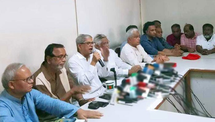 ২৭ জুলাই সংঘাত হলে সরকারকে দায় নিতে হবে : মির্জা ফখরুল  ২৭ জুলাই সংঘাত হলে সরকারকে দায় নিতে হবে : মির্জা ফখরুল
