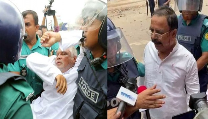 পুলিশ-বিএনপি সংঘর্ষে উত্তপ্ত ঢাকা পুলিশ-বিএনপি সংঘর্ষে উত্তপ্ত ঢাকা