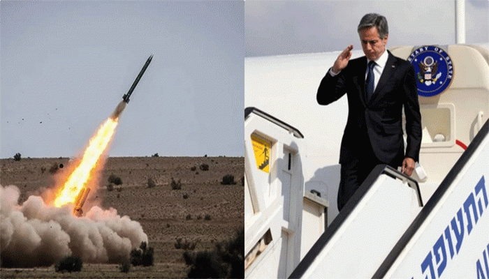 ইসরায়েলে ব্লিঙ্কেন পৌঁছানোর পর হামাসের রকেট হামলা