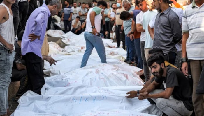 গাজায় নিহত বেড়ে ১৪১৭, ইসরায়েলে ১৩০০