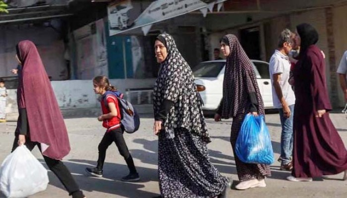 ইসরাইলের আলটিমেটামে গাজা ছাড়ল ৪ লাখেরও বেশি ফিলিস্তিনি