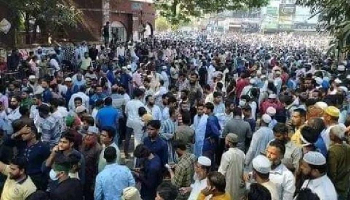 বিশাল মিছিল নিয়ে শাপলা চত্বরে জামায়াত, ‘হতভম্ব’ পুলিশ বিশাল মিছিল নিয়ে শাপলা চত্বরে জামায়াত, ‘হতভম্ব’ পুলিশ