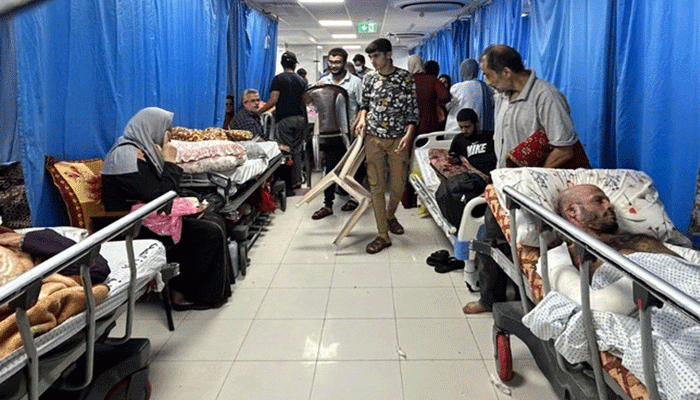 আল-শিফা হাসপাতালে তাণ্ডব চালাচ্ছে ইসরাইল আল-শিফা হাসপাতালে তাণ্ডব চালাচ্ছে ইসরাইল