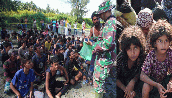 সমুদ্র পাড়ি দিয়ে ইন্দোনেশিয়ায় আরও ৪০০ রোহিঙ্গা 