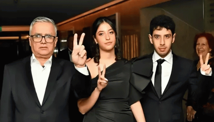 দুই সন্তানের মাধ্যমে বিশ্বমঞ্চে নিজের কথা তুলে ধরলেন নোবেলজয়ী নার্গিস  দুই সন্তানের মাধ্যমে বিশ্বমঞ্চে নিজের কথা তুলে ধরলেন নোবেলজয়ী নার্গিস