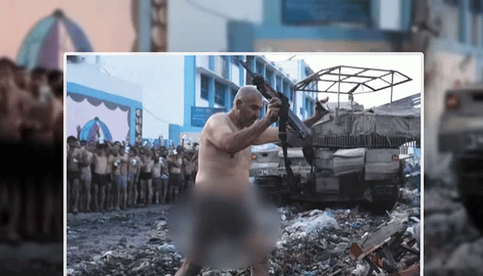 গাজায় আটক ফিলিস্তিনিদের সঙ্গে ইসরায়েলের আচরণ যুদ্ধাপরাধের শামিল: এইচআরডব্লিউ  গাজায় আটক ফিলিস্তিনিদের সঙ্গে ইসরায়েলের আচরণ যুদ্ধাপরাধের শামিল: এইচআরডব্লিউ