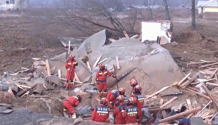 চীনে ভয়াবহ ভূমিকম্প, নিহত শতাধিক 