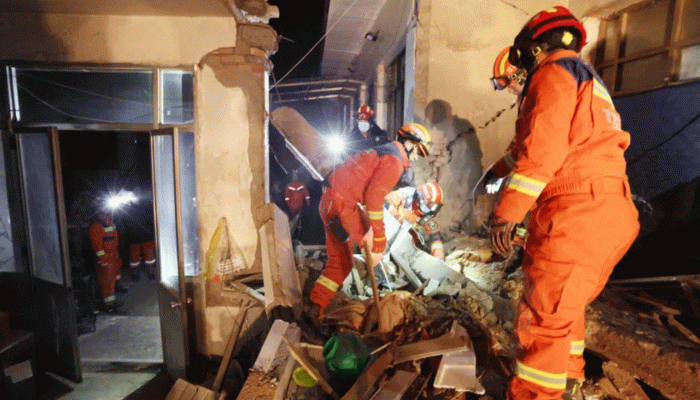 চীনে ভূমিকম্পে নিহত ১১৬, আহত ২২০