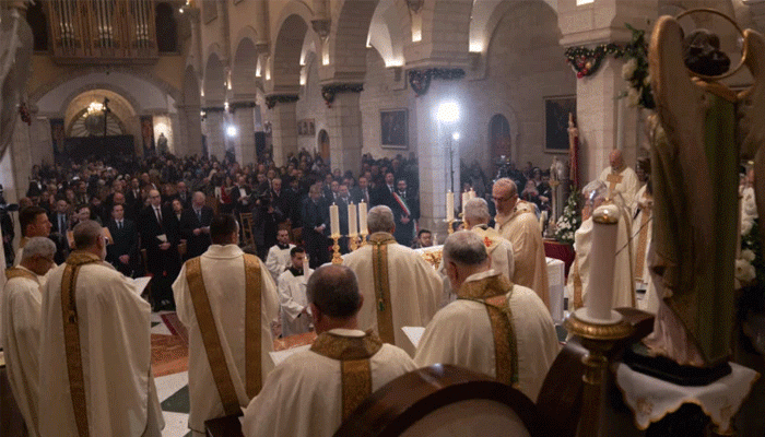 বেথলেহেমে উৎসবহীন বড়দিন