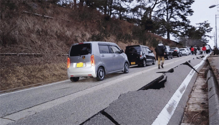 জাপানে দেড় ঘণ্টায় ২১ বার ভূমিকম্প