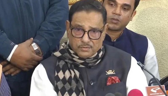 মনে হয় না জাতীয় পার্টি নির্বাচন থেকে সরে যাবে : ওবায়দুল কাদের