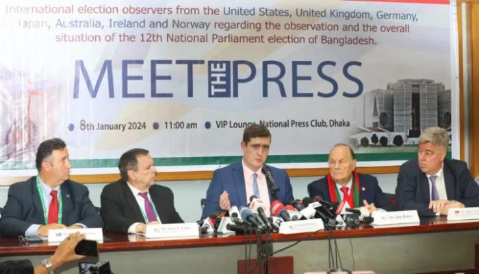 নির্বাচন অবাধ, সুষ্ঠু ও নিরপেক্ষ হয়েছে : বিদেশি পর্যবেক্ষক দল নির্বাচন অবাধ, সুষ্ঠু ও নিরপেক্ষ হয়েছে : বিদেশি পর্যবেক্ষক দল