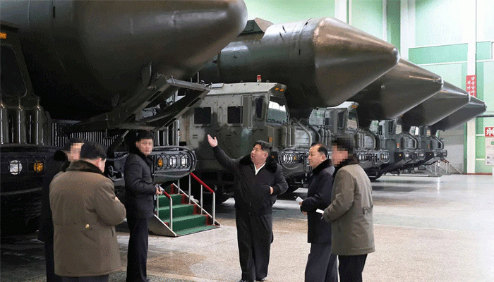 পানির নিচে পারমাণবিক অস্ত্রের পরীক্ষা চালাল উত্তর কোরিয়া 