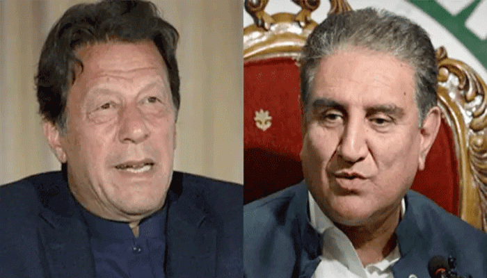 ইমরান, কুরেশির ১০ বছরের জেল