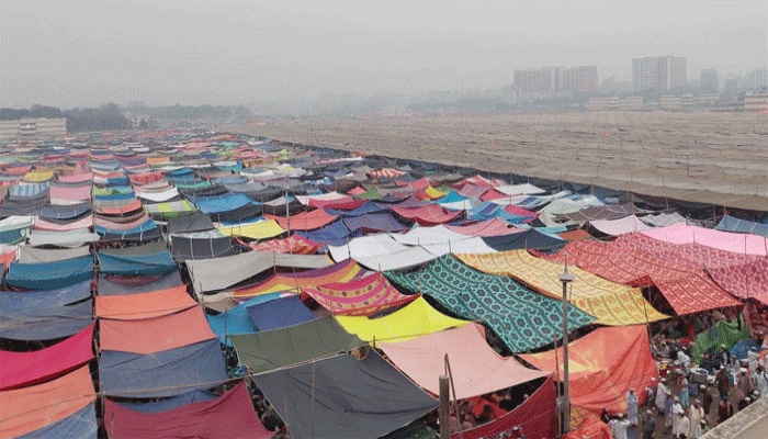 আমবয়ানের মধ্য দিয়ে বিশ্ব ইজতেমা শুরু, মুসল্লির ঢল আমবয়ানের মধ্য দিয়ে বিশ্ব ইজতেমা শুরু, মুসল্লির ঢল