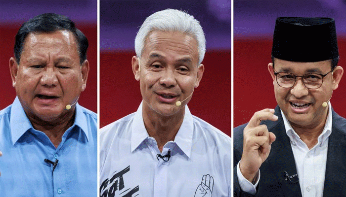 ইন্দোনেশিয়ায় প্রেসিডেন্ট নির্বাচন : ত্রিমুখী লড়াইয়ের আভাস