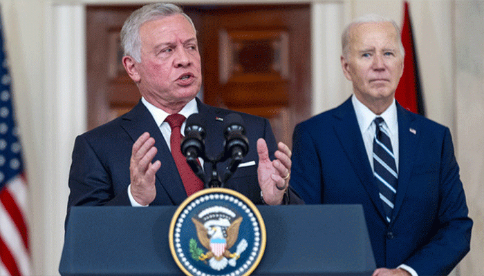 গাজায় স্থায়ী যুদ্ধবিরতির আহ্বান জর্ডানের বাদশাহর