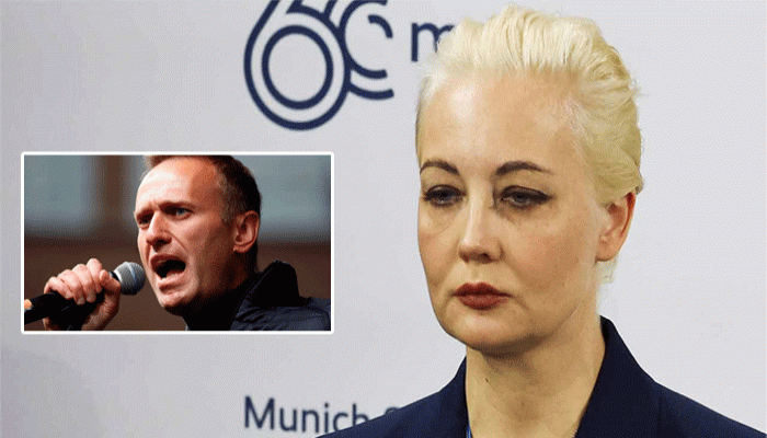 পুতিনের শাস্তি দাবি নাভালনির স্ত্রীর 