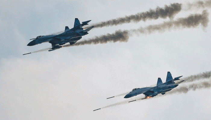 একসঙ্গে রাশিয়ার ৩ যুদ্ধবিমান ভূপাতিত করল ইউক্রেন 