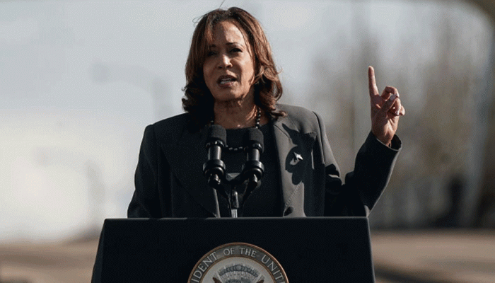 গাজায় প্রস্তাবিত ৬ সপ্তাহের যুদ্ধবিরতি গ্রহণের আহ্বান হ্যারিসের  