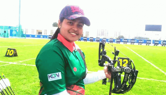 প্যারা আরচারিতে ঝুমার ব্রোঞ্জ জয় প্যারা আরচারিতে ঝুমার ব্রোঞ্জ জয়