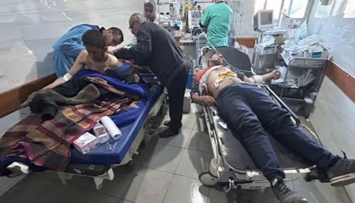 আবারও আল-শিফা হাসপাতালে হামলা চালাচ্ছে ইসরাইল আবারও আল-শিফা হাসপাতালে হামলা চালাচ্ছে ইসরাইল