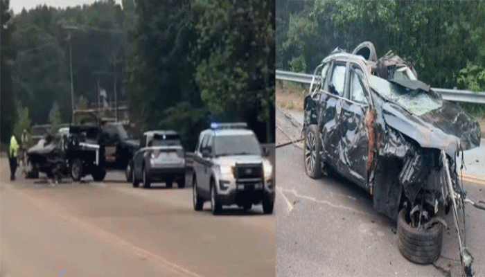 ক্যারোলিনায় নিয়ন্ত্রণ হারিয়ে গাছের মগডালে গাড়ি, ৩ নারী নিহত ক্যারোলিনায় নিয়ন্ত্রণ হারিয়ে গাছের মগডালে গাড়ি, ৩ নারী নিহত