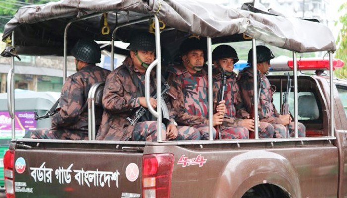দ্বিতীয় ধাপে ৪৫৭ প্লাটুন বিজিবি মোতায়েন