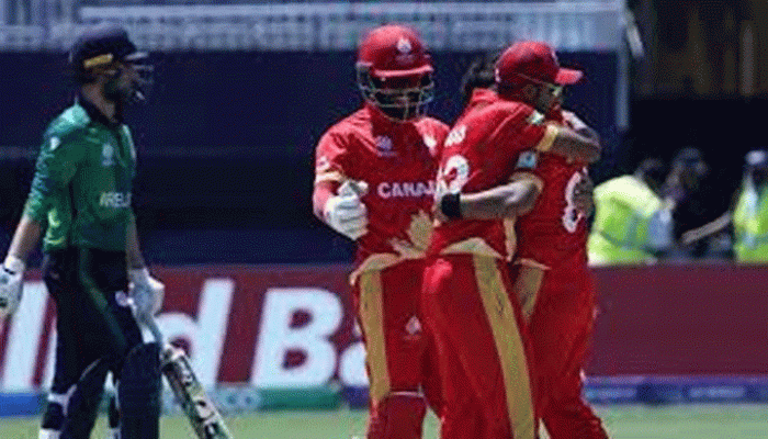 আয়ারল্যান্ডকে হারিয়ে কানাডার চমক আয়ারল্যান্ডকে হারিয়ে কানাডার চমক