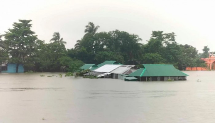 সিলেটে বন্যায় পাঁচ শতাধিক গ্রাম প্লাবিত