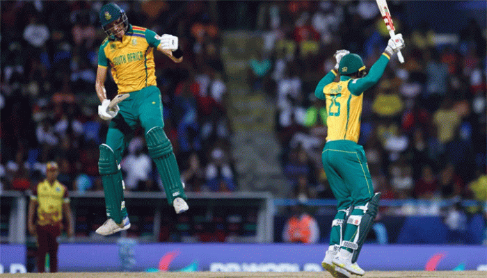 ওয়েস্ট ইন্ডিজকে বিদায় করে সেমিতে দক্ষিণ আফ্রিকা