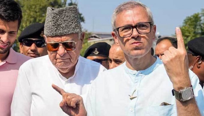 জম্মু-কাশ্মীরে নির্বাচনে বিজেপি ব্যর্থ, মুখ্যমন্ত্রী ওমর আবদুল্লাহ জম্মু-কাশ্মীরে নির্বাচনে বিজেপি ব্যর্থ, মুখ্যমন্ত্রী ওমর আবদুল্লাহ