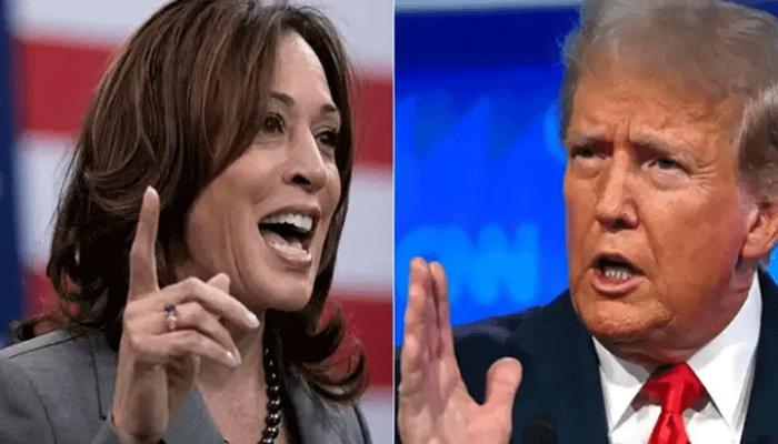 মার্কিন নির্বাচনী দৌড়ে এগিয়ে কমালা হ্যারিস   মার্কিন নির্বাচনী দৌড়ে এগিয়ে কমালা হ্যারিস