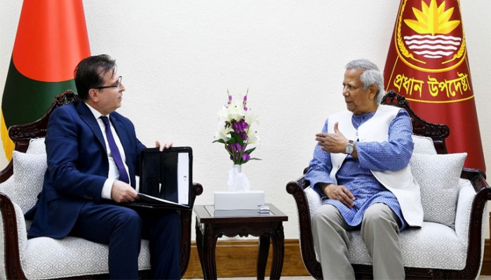 বাংলাদেশে তুর্কি বিনিয়োগ বাড়ানোর আহ্বান প্রধান উপদেষ্টার বাংলাদেশে তুর্কি বিনিয়োগ বাড়ানোর আহ্বান প্রধান উপদেষ্টার