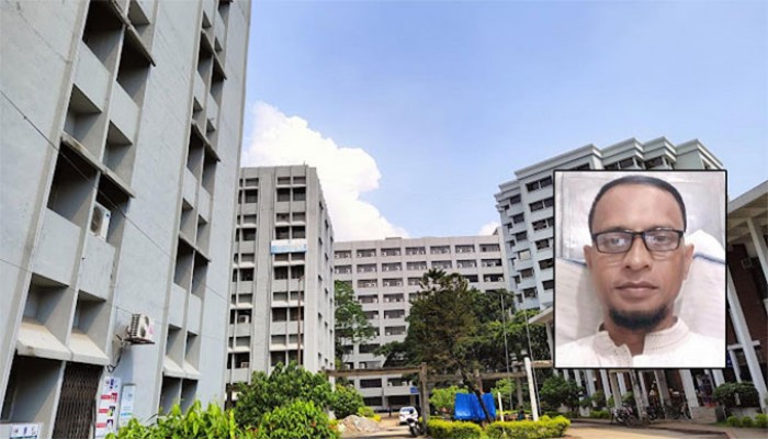 লিফটের দরজা খুলে পা বাড়াতেই নিচে পড়ে ঢাবি কর্মকর্তার মৃত্যু লিফটের দরজা খুলে পা বাড়াতেই নিচে পড়ে ঢাবি কর্মকর্তার মৃত্যু