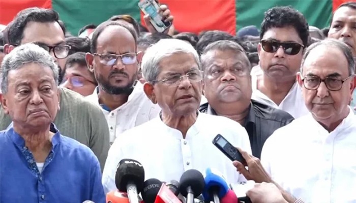 অন্তর্বর্তী সরকার তিন মাসে কার্যকরী ভূমিকা রেখেছে : মির্জা ফখরুল