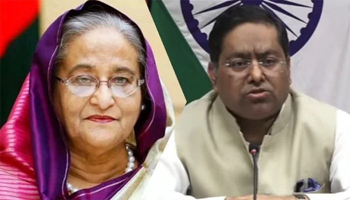 ভারত শেখ হাসিনাকে বাংলাদেশের সাবেক প্রধানমন্ত্রী মনে করে  ভারত শেখ হাসিনাকে বাংলাদেশের সাবেক প্রধানমন্ত্রী মনে করে