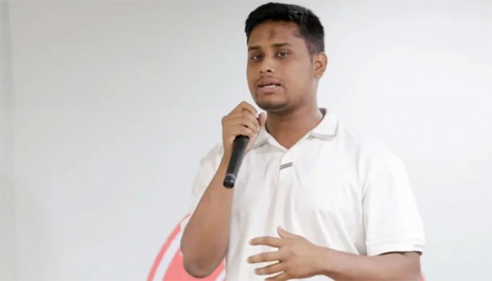 হাসনাত আবদুল্লাহর নতুন স্লোগান ভাইরাল হাসনাত আবদুল্লাহর নতুন স্লোগান ভাইরাল