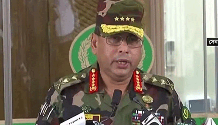 যেকোনো চ্যালেঞ্জ নিতে প্রস্তুত থাকার আহ্বান সেনাপ্রধানের যেকোনো চ্যালেঞ্জ নিতে প্রস্তুত থাকার আহ্বান সেনাপ্রধানের