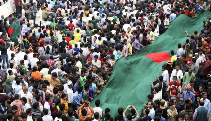 যেসব শিক্ষার্থী সরকারের পতন ঘটিয়েছে তারাই এখন গণতন্ত্র পুনর্নির্মাণ করছে