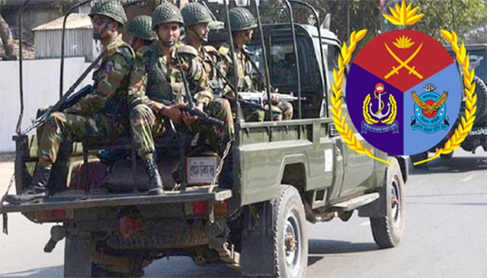 সশস্ত্র বাহিনীর ম্যাজিস্ট্রেসি ক্ষমতা বাড়ল আরো ৬০ দিন