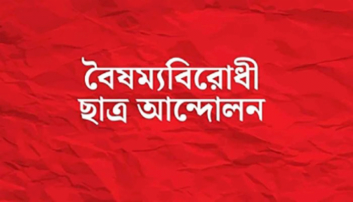 বৈষম্যবিরোধীরা কারা কী তাদের পরিচয়