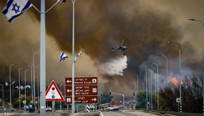 ভয়াবহ দাবানলে পুড়ছে ইসরায়েল, জরুরি অবস্থা ঘোষণা ভয়াবহ দাবানলে পুড়ছে ইসরায়েল, জরুরি অবস্থা ঘোষণা