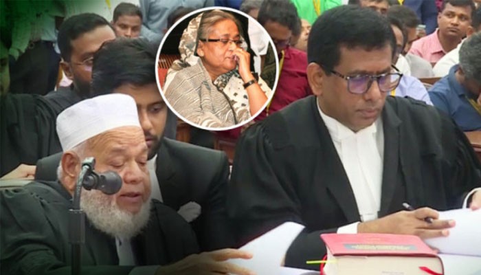 শেখ হাসিনাসহ তিনজনের বিরুদ্ধে  ৫ অভিযোগ আমলে নিয়েছেন অপরাধ ট্রাইবুনাল