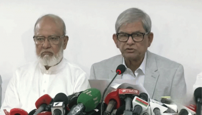 নির্বাচন বিলম্বের ষড়যন্ত্র হতে পারে: মির্জা ফখরুল নির্বাচন বিলম্বের ষড়যন্ত্র হতে পারে: মির্জা ফখরুল