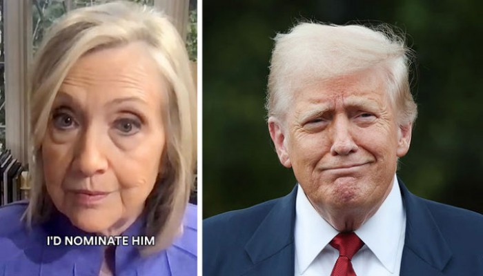 পুতিনের কাছে মাথানত না করলে ট্রাম্পকে নোবেল দেওয়ার প্রস্তাব হিলারির