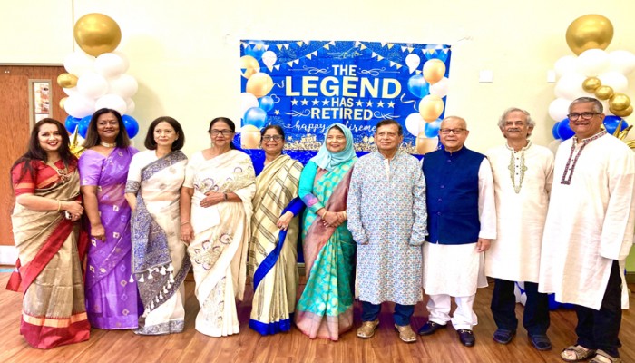 ফ্লোরিডায় ডা. ফয়সল ও কবীর চৌধুরীর রিটায়ারমেন্টে বিশেষ অনুষ্ঠান