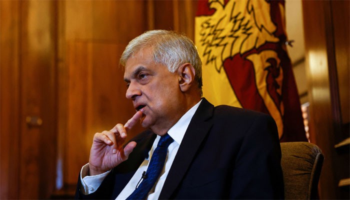 শ্রীলঙ্কার সাবেক প্রেসিডেন্ট রনিল বিক্রমাসিংহে কারাগারে শ্রীলঙ্কার সাবেক প্রেসিডেন্ট রনিল বিক্রমাসিংহে কারাগারে